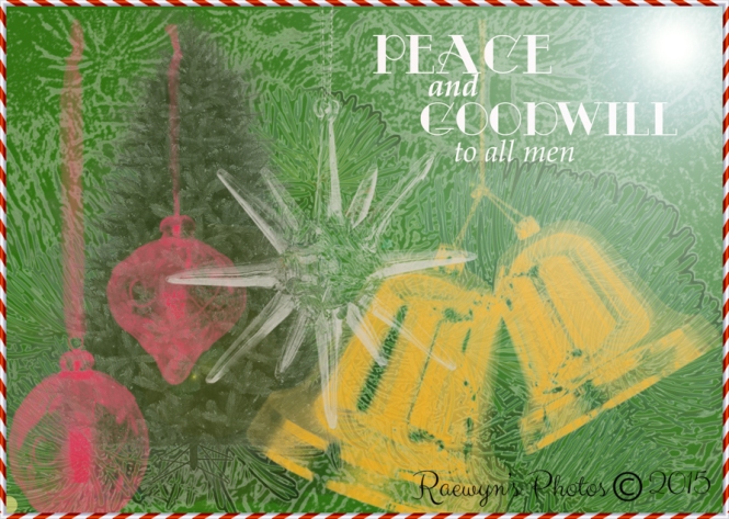 Peace and Goodwill to all men